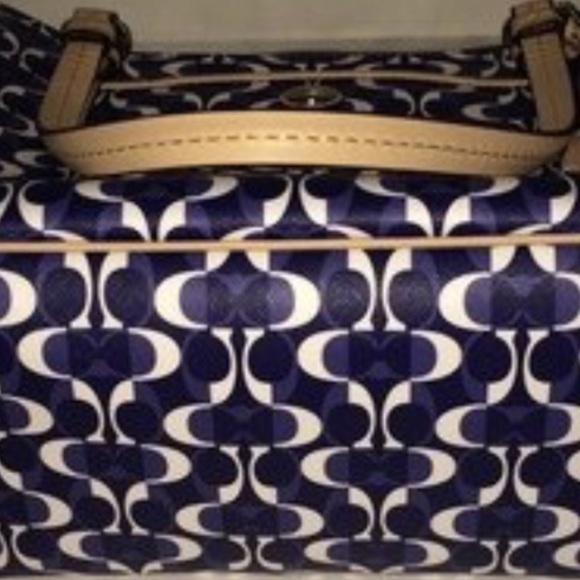 COACH PEYTON DREAM C JORDAN DOUBLE ZIP CARRYALL - Picture 6 of 7